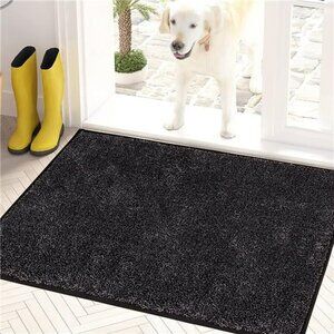 19.5" x 31.5", Non-Slip Machine Washable Entrance Rug